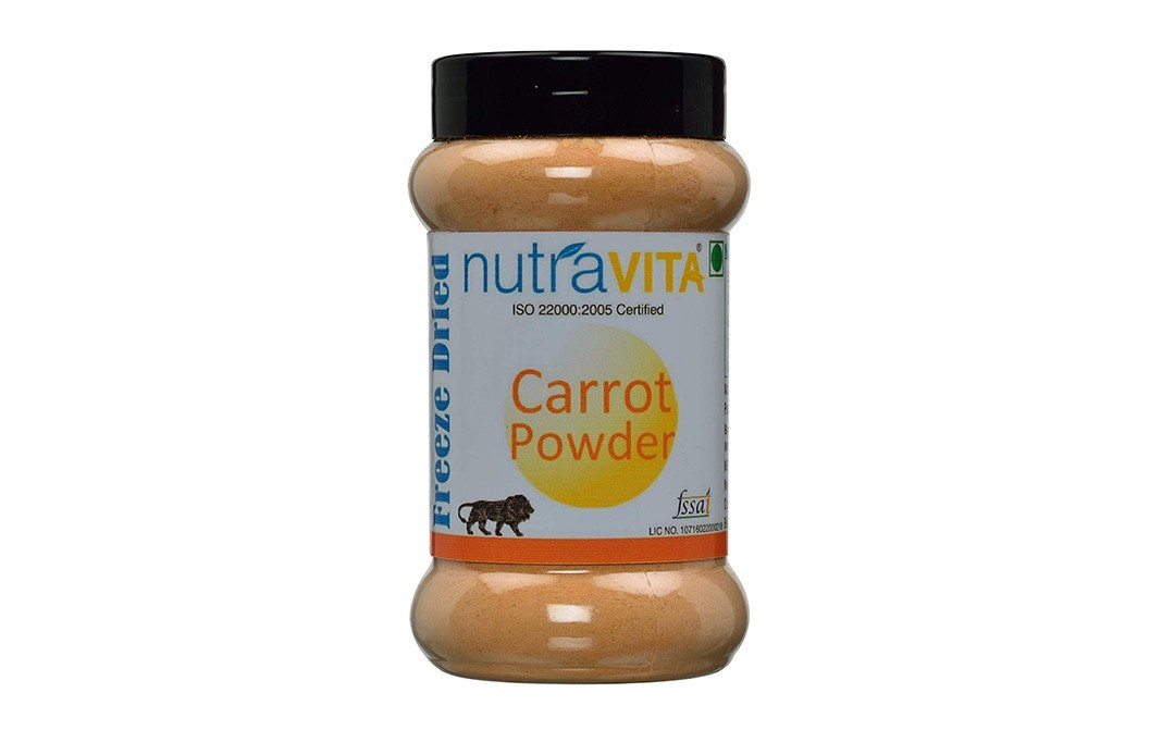 Nutravita Carrot Powder    Plastic Jar  150 grams